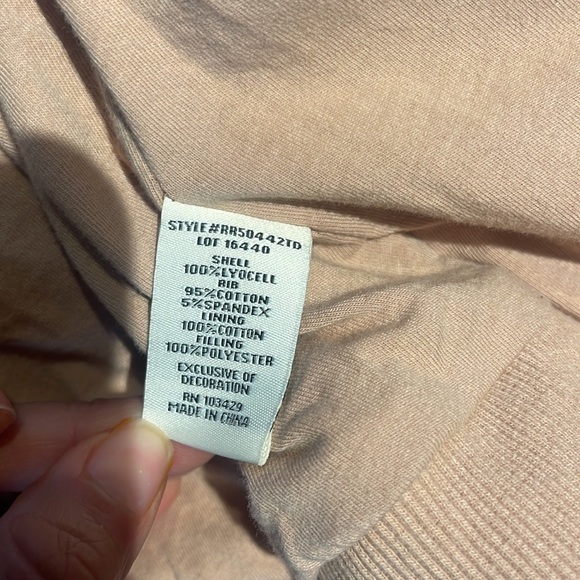 Marrakech Tie-dye Quilted Bomber Jacket Button Front M - Picture 5 of 13